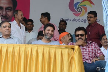 Telugu Film Industry Participate Swachh Hyderabad